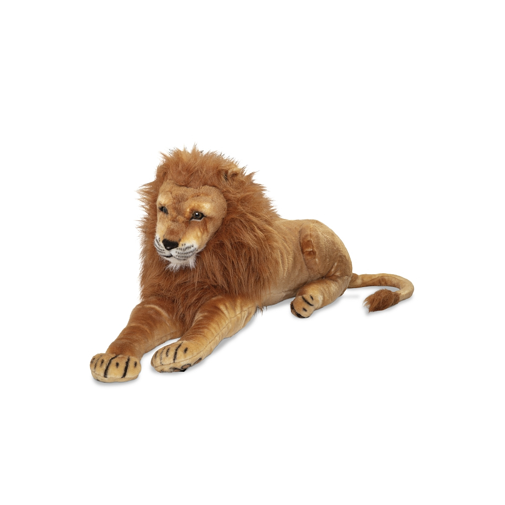 Мягкая игрушка Melissa&Doug Гигантский плюшевый лев, 1,8м (MD12102)