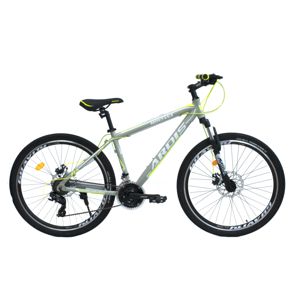 Велосипед Ardis Montana 27.5" рама-19" Al Grey/Green (02462-С-19)