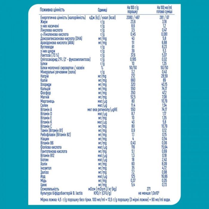 Детская смесь Nestle NAN 2 Optipro 2'FL от 6 мес. 800 г (7613032477530) изображение 6