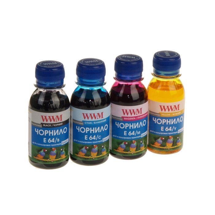 Чорнило WWM EPSON L110/L210/L355 B/C/M/Y (E64SET4-2)