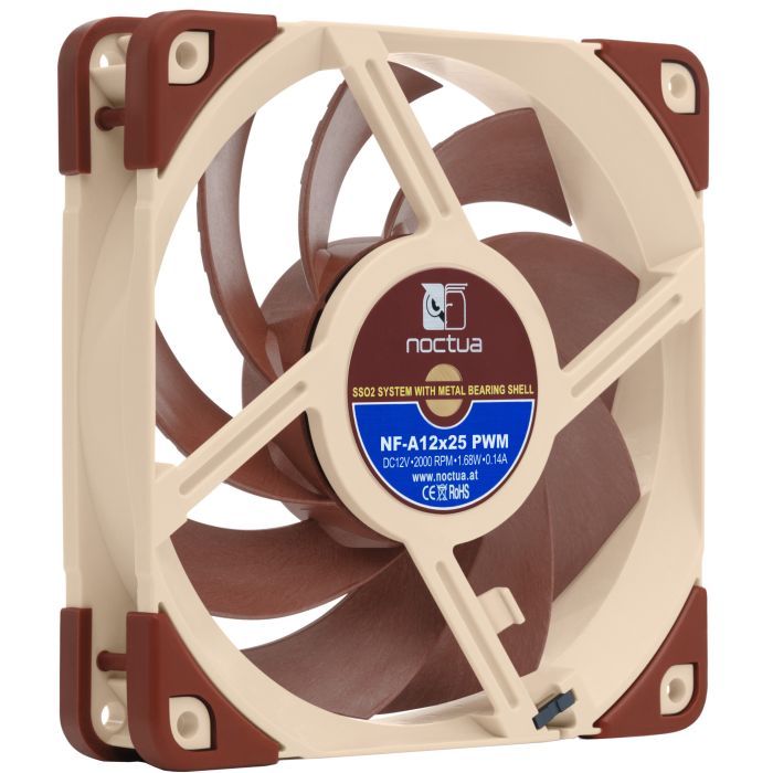Кулер для корпуса Noctua NF-A12x25 PWM изображение 2