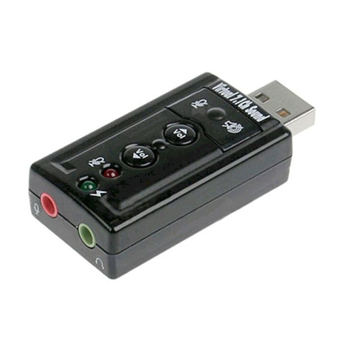 Звуковая плата Dynamode C-Media 108 USB 8(7.1) каналов 3D RTL (USB-SOUND7)