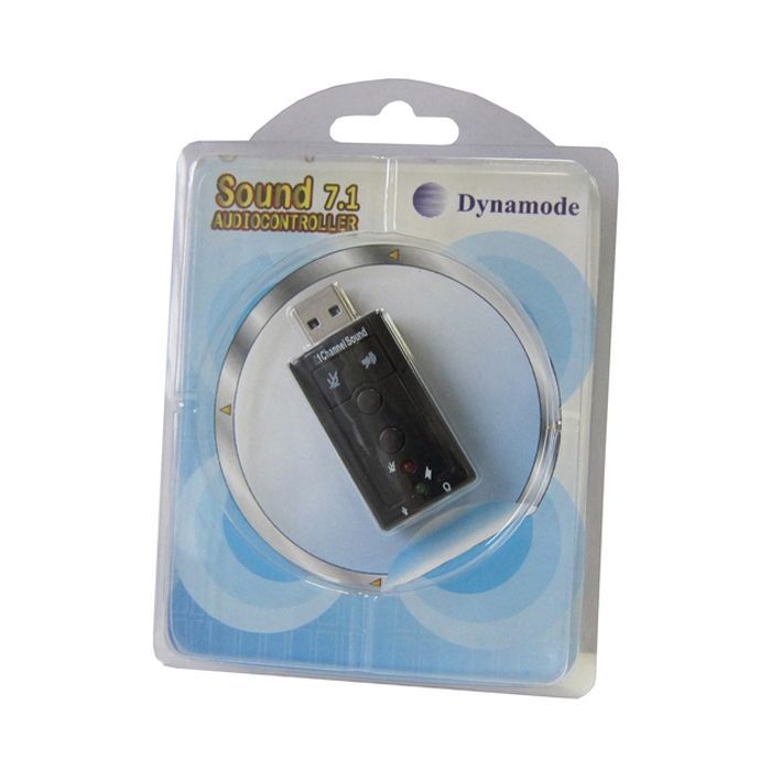 Звуковая плата Dynamode C-Media 108 USB 8(7.1) каналов 3D RTL (USB-SOUND7) изображение 3