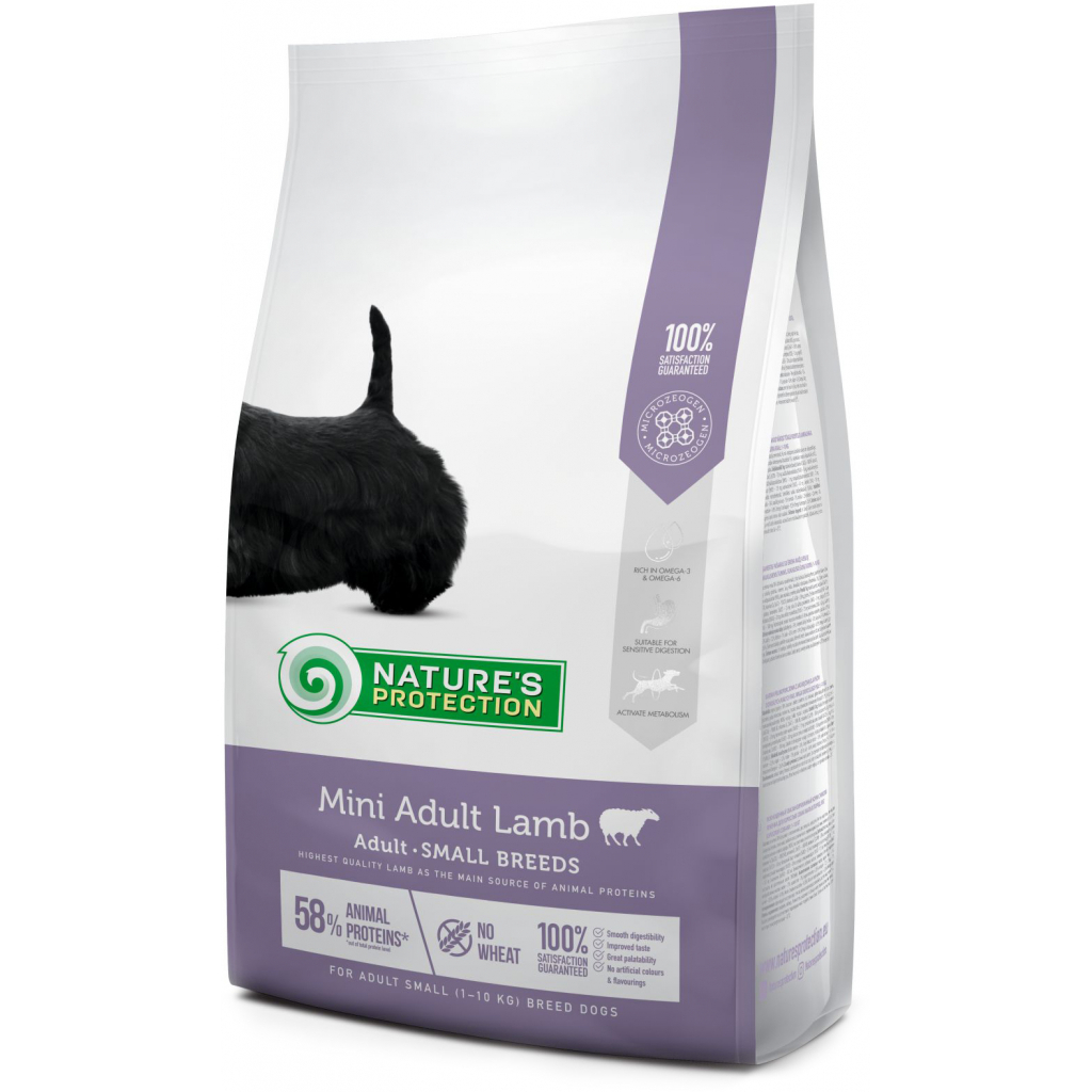 Сухой корм для собак Nature's Protection Mini Adult Lamb Small breeds 7.5 кг (NPS45735)