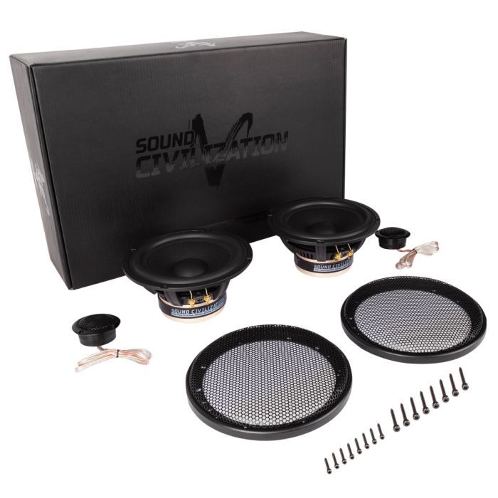 Компонентна акустика Kicx Sound Civilization QD 6.2 зображення 7