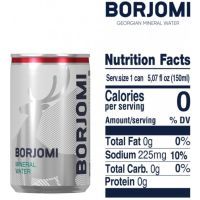 Мінеральна вода Borjomi Мінерал Детокс 0.15 газ ж/б зображення 5