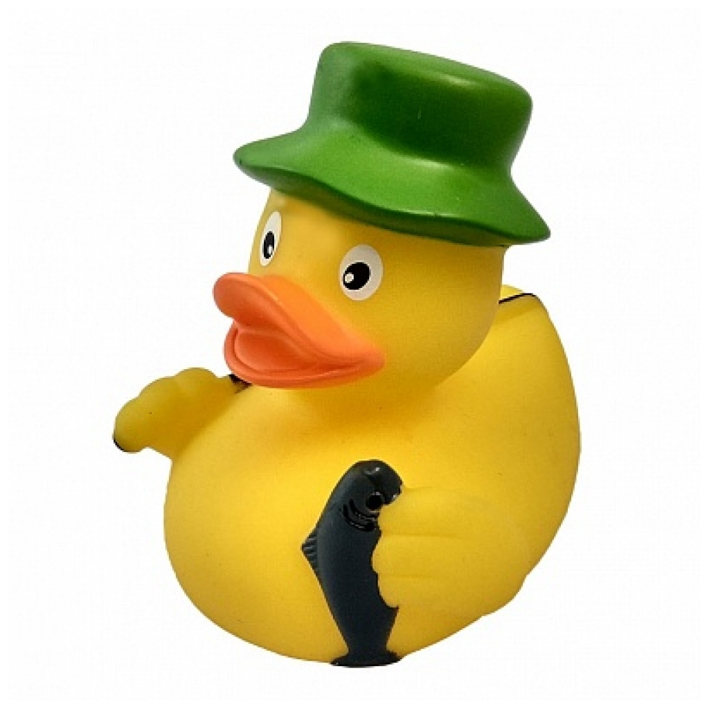 Игрушка для ванной Funny Ducks Утка Рыбак (L1951)