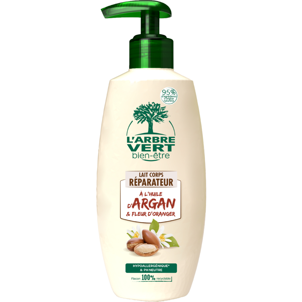 Молочко для тела L'Arbre Vert восстанавливающее с аргановым маслом 250 мл (3450601036576)