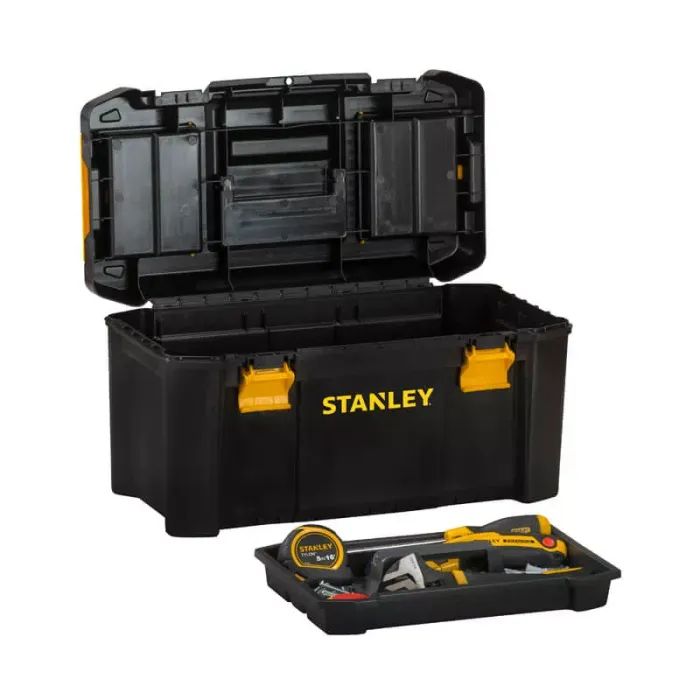 Ящик для инструментов Stanley ESSENTIAL, 480х250х250 мм (19), пластиковый (STST1-75520) изображение 2