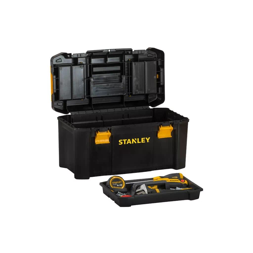 Ящик для инструментов Stanley ESSENTIAL, 480х250х250 мм (19), пластиковый (STST1-75520) изображение 2