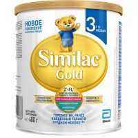 Детская смесь Similac 3 Gold +12 мес. 400 г (5391523058636)