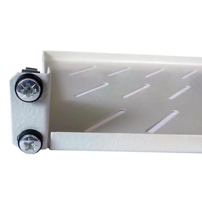 Полка 19" Hypernet 1U глиб. 250мм, колір сірий (CS-250-1U) зображення 2