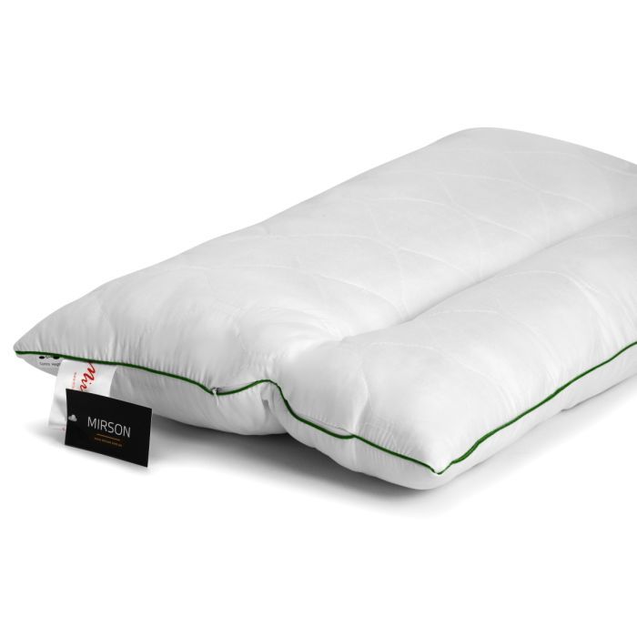 Подушка MirSon ортопедическая Deluxe Eco Aloe Vera 180 Средняя 50x70 см (2200000398512) изображение 4