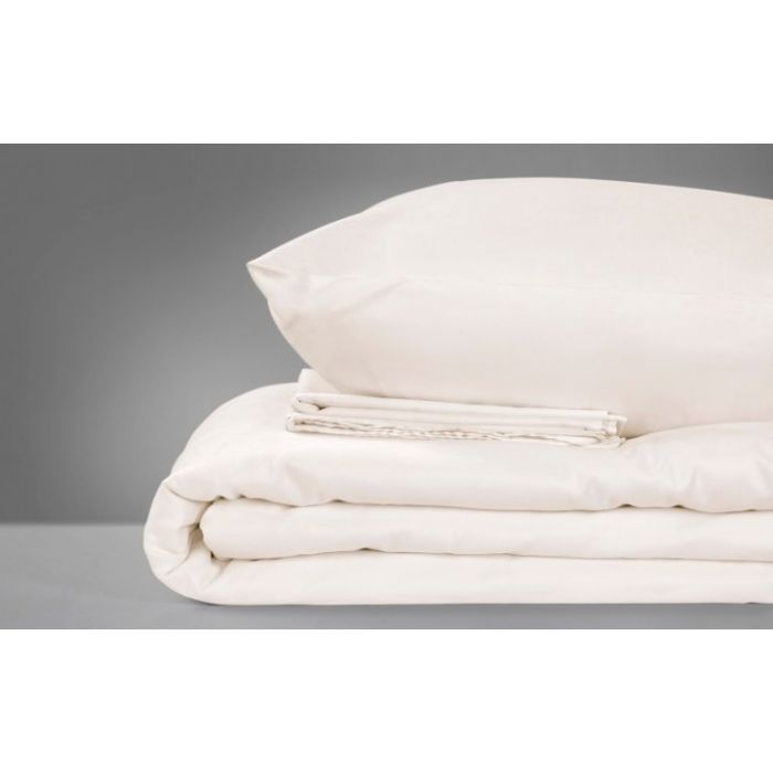 Постельное белье MirSon Сатин Moko White 0001 220х240 - King Size (2200001169401)