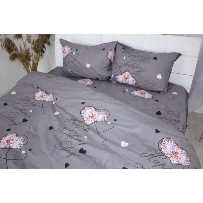 Постільна білизна MirSon Сатин 22-1277 Happy day Полуторний (2200003575033) зображення 3