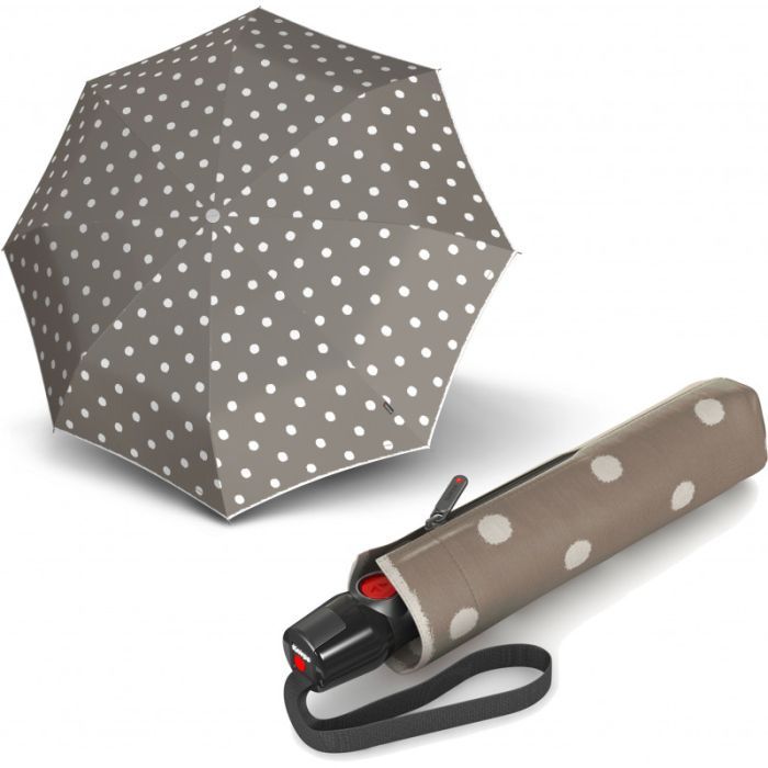 Зонт Knirps T.200 Dot Art Taupe (Kn95 3201 4902)