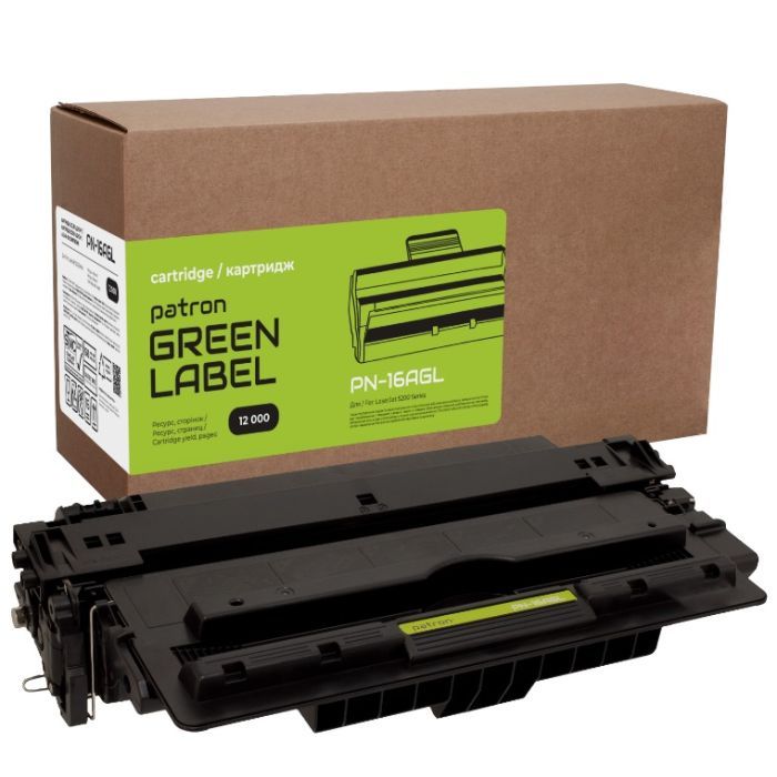 Картридж Patron HP 16A (Q7516A) Green Label (PN-16AGL)