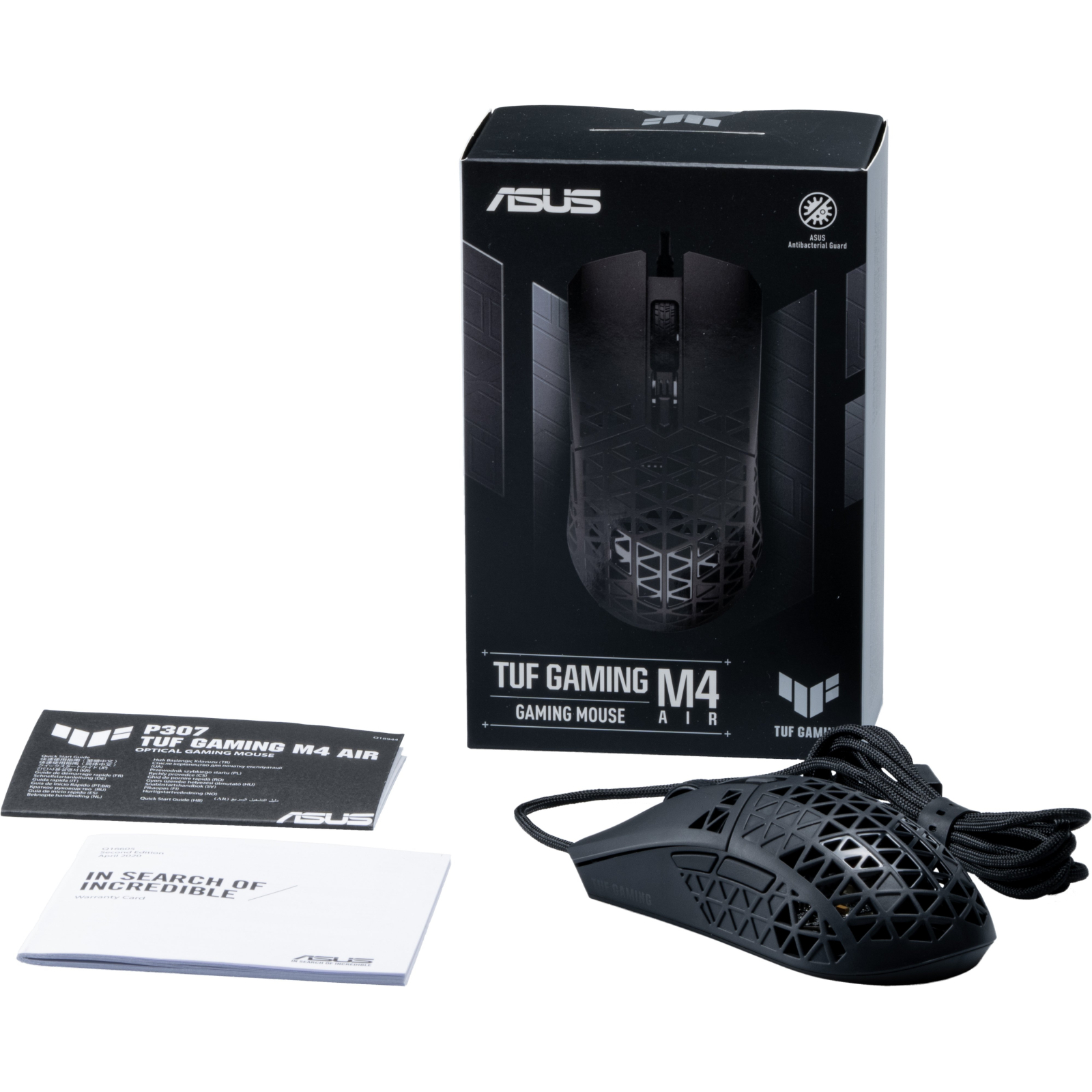 Мишка ASUS TUF Gaming M4 Air USB Black (90MP02K0-BMUA00) зображення 11