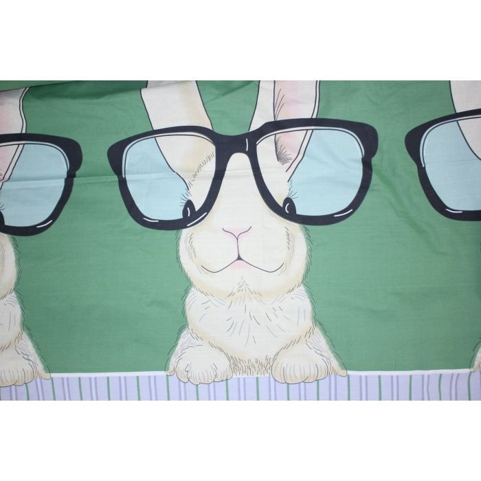 Постільна білизна MirSon Бязь Ranforce Elite 17-0570 Cool rabbit 200х220 (2200004679723) зображення 3