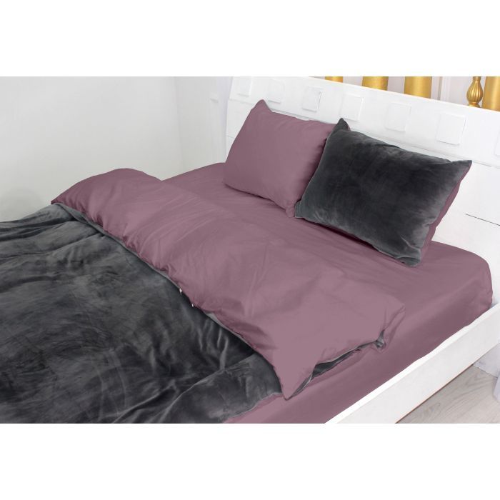 Постельное белье MirSon Велюр Winter Delicate 28-0095 Violaciocca 220х240 (2200004046419) изображение 3