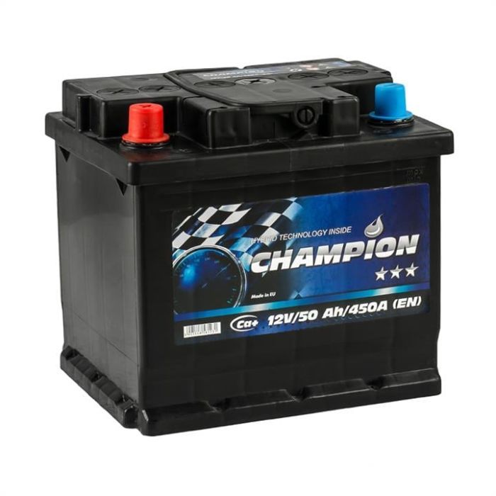Аккумулятор автомобильный Champion Black 50 Ah/12V (CHB50-1) изображение 2