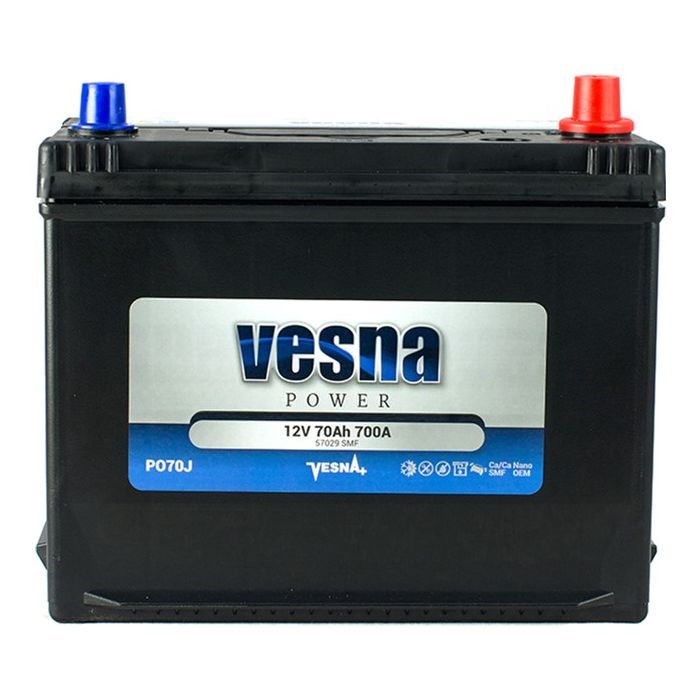 Аккумулятор автомобильный Vesna 70 Ah/12V Vesna Japan Euro (415 270)