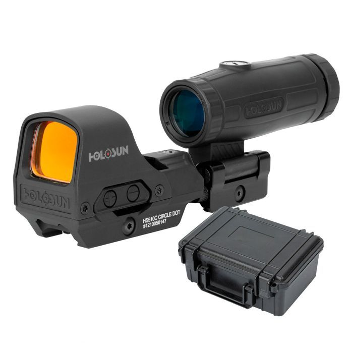 Коллиматорный прицел Holosun Combo Set HS510C та збільшувач HM3X (747036) изображение 5