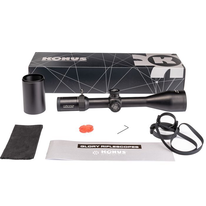 Оптичний приціл Konus Glory 3-24x56 Fine Crosshair IR (7189) зображення 3