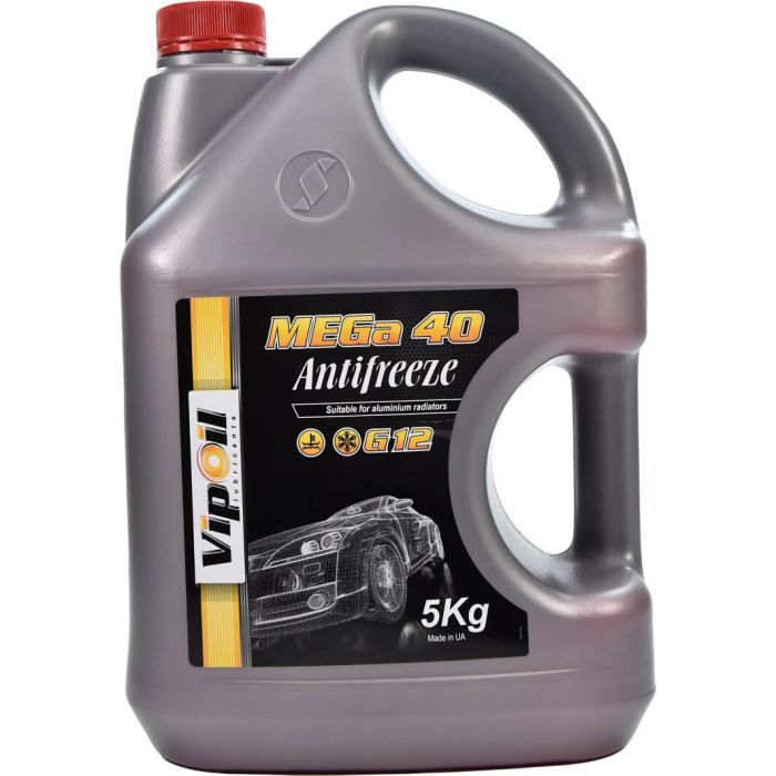 Антифриз VIPOIL G12 MEGA 40 red 10 кг (701432)