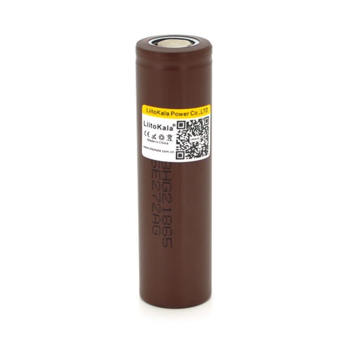 Аккумулятор 18650 3000mAh (2850-3000mah), 30A, 3.7V (2.75-4.2V), Brown, PVC BOX Liitokala (Lii-HG2)