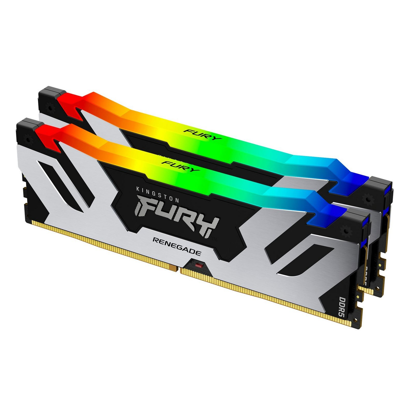 Модуль пам'яті для комп'ютера DDR5 32GB (2x16GB) 6000 MHz FURY Renegade RGB Kingston Fury (ex.HyperX) (KF560C32RSAK2-32) зображення 2
