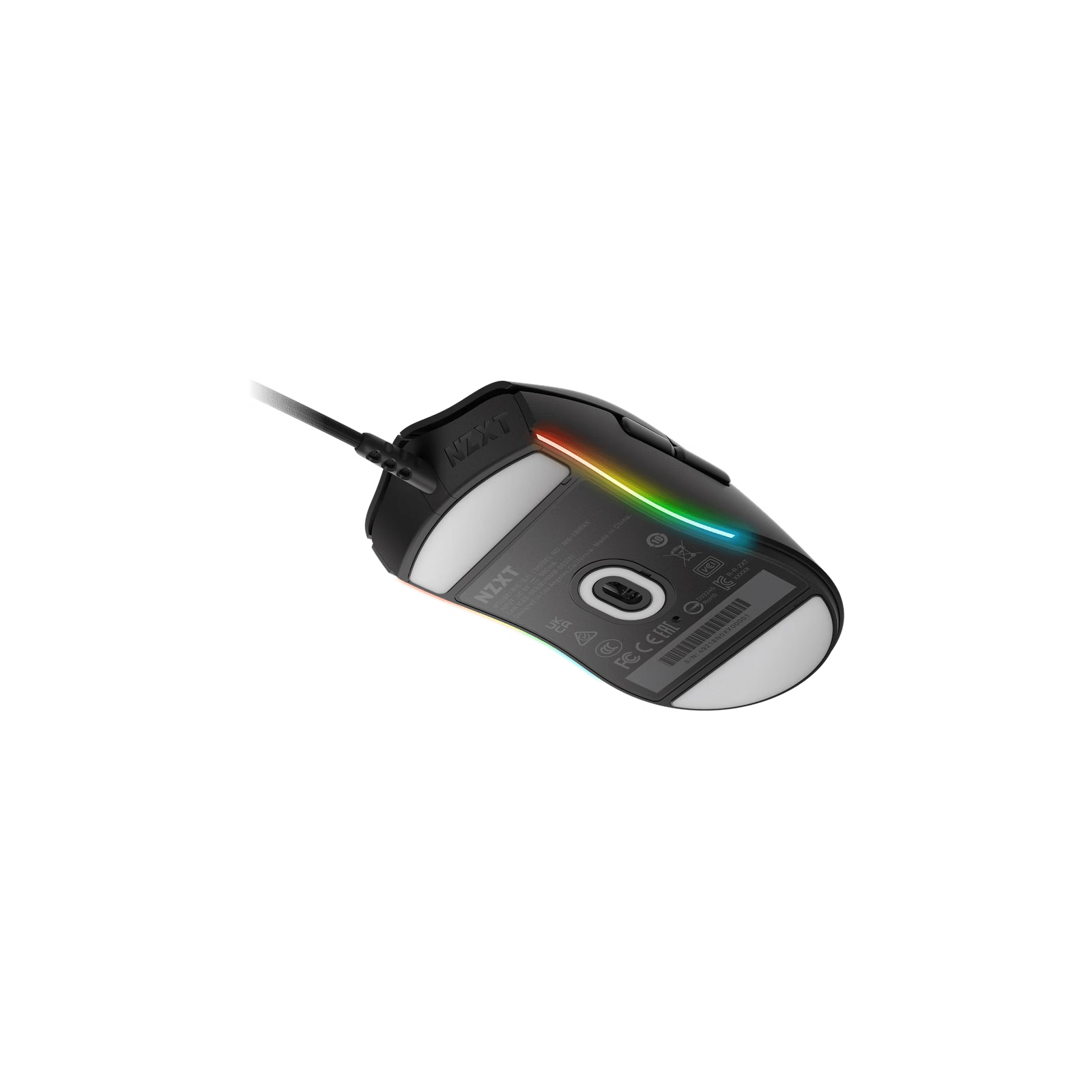 Мишка NZXT LIFT Wired Mouse Ambidextrous USB White (MS-1WRAX-WM) зображення 5