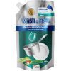 Засіб для ручного миття посуду Wash&Free екстракт алое вера та лісової суниці дой-пак 500 г (4260637724670)