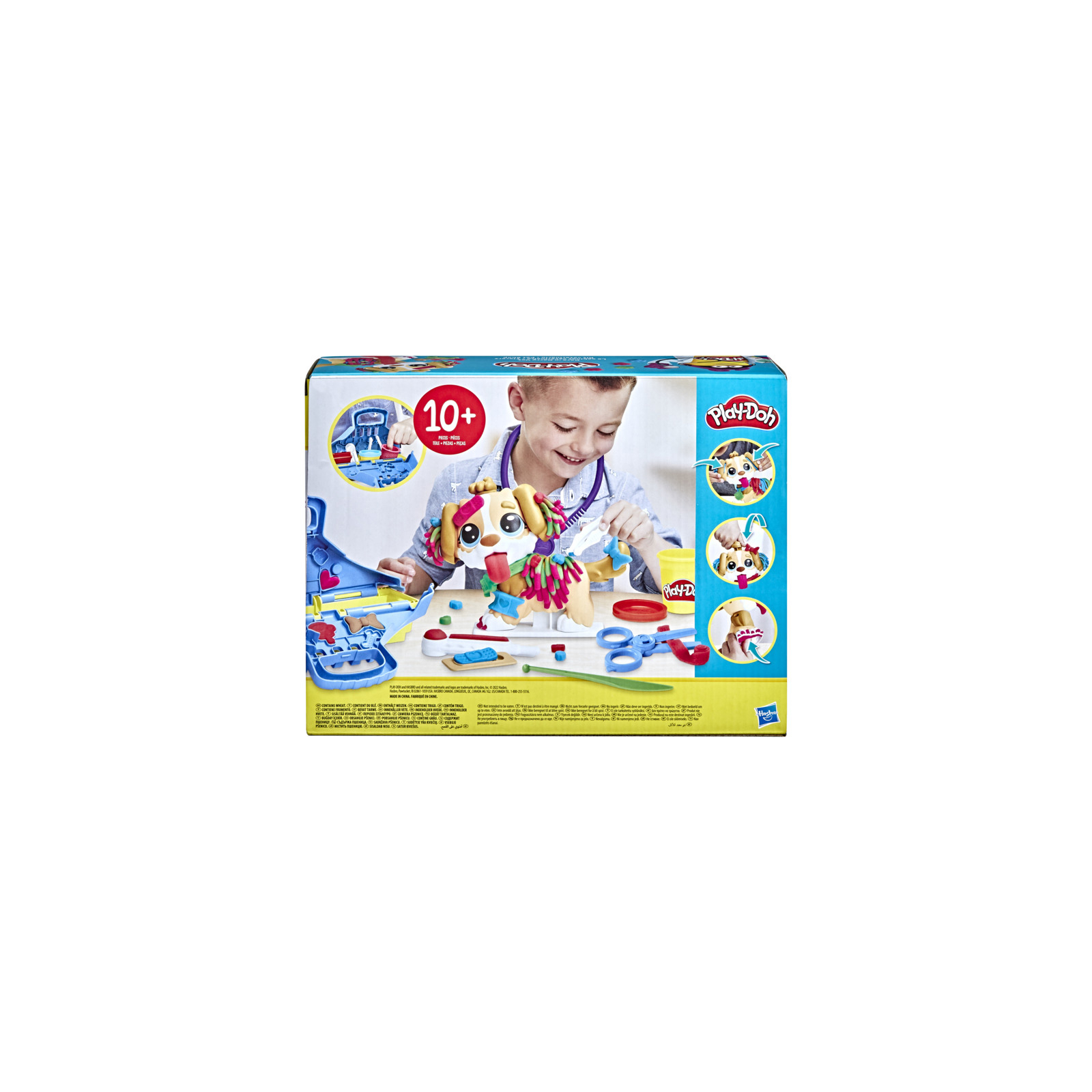 Набір для творчості Hasbro Play-Doh Прийом у ветеринара з пластиліном (F3639) зображення 4