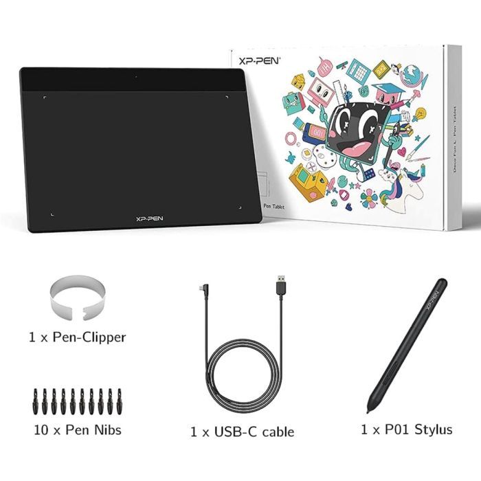 Графічний планшет XP-Pen Deco Fun L Pink (Deco Fun L_R) зображення 3