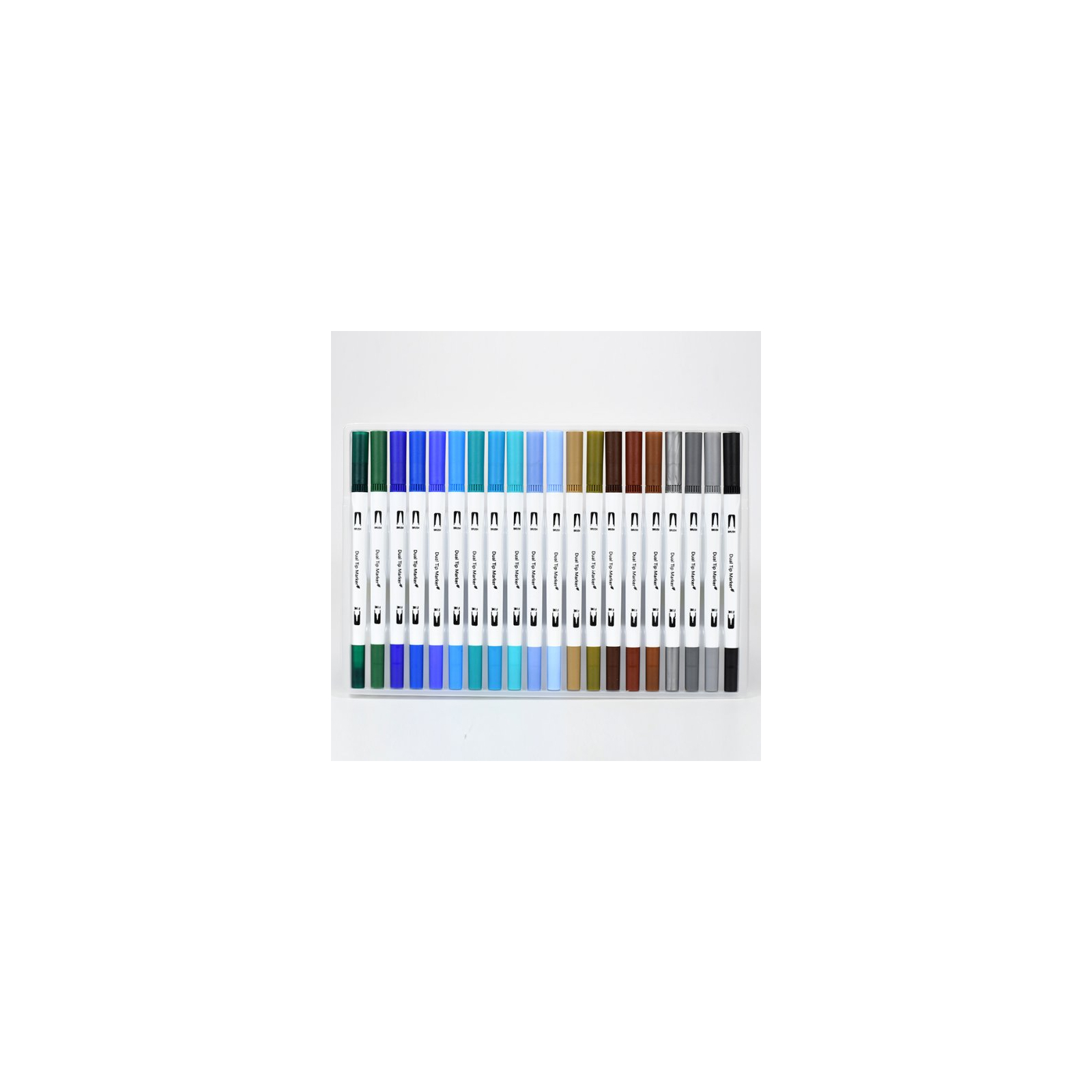 Фломастеры WEIBO акварельные двухсторонние, 60 цветов (CY2228) изображение 8