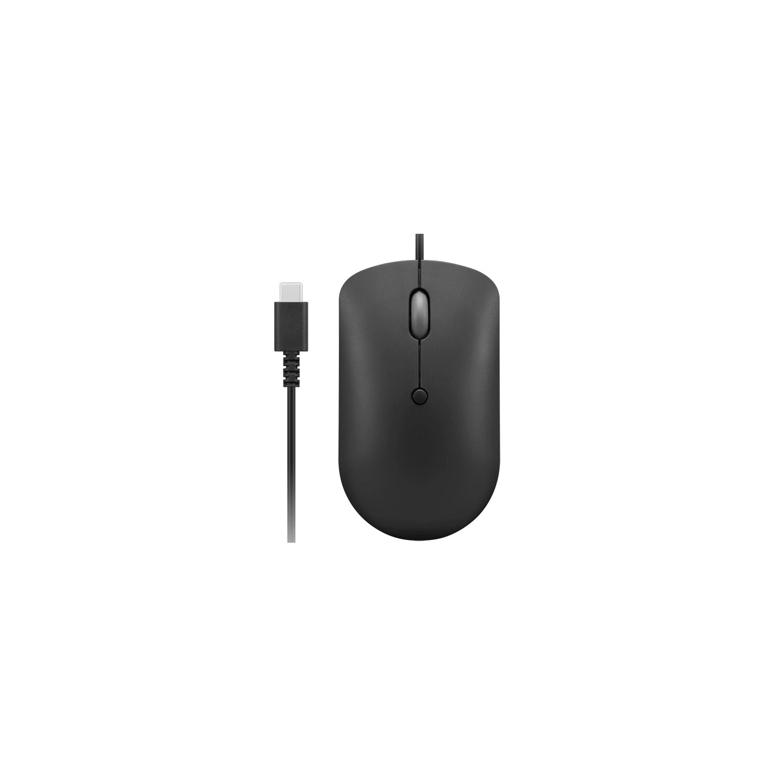 Мишка Lenovo 400 USB-C Wired Black (GY51D20875) зображення 2