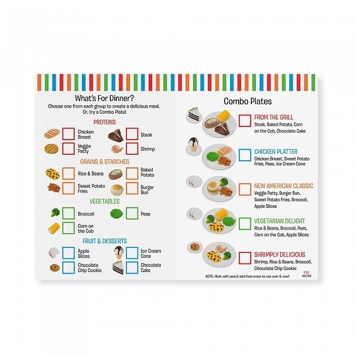 Ігровий набір Melissa&Doug Продуктовий набір "Обід" (MD8268) зображення 3