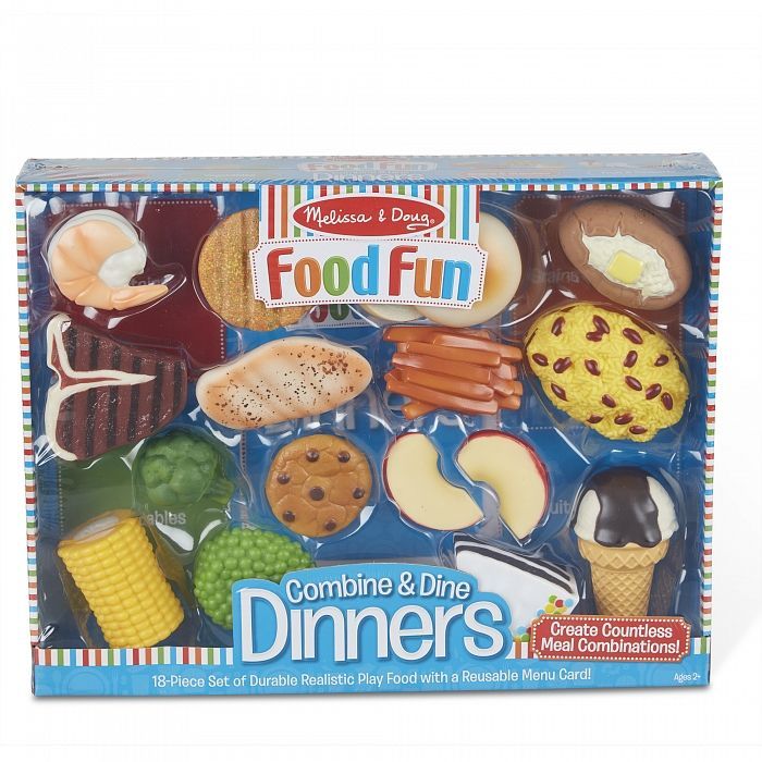 Ігровий набір Melissa&Doug Продуктовий набір "Обід" (MD8268) зображення 7