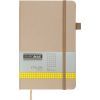 Книга записна Buromax Etalon 125x195 мм 96 аркушів в клітинку обкладинка зі штучної шкіри Золота (BM.291160-23)