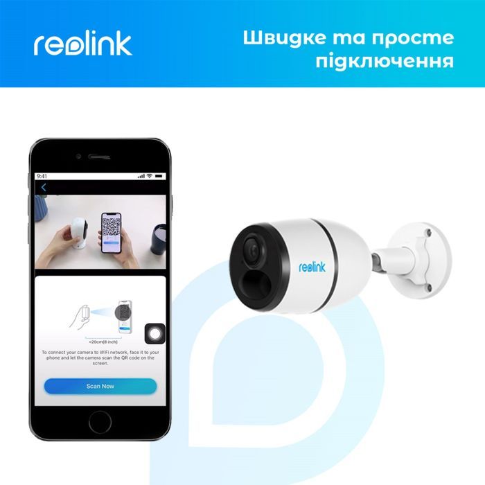 Камера відеоспостереження Reolink G330 (Go Plus) зображення 11