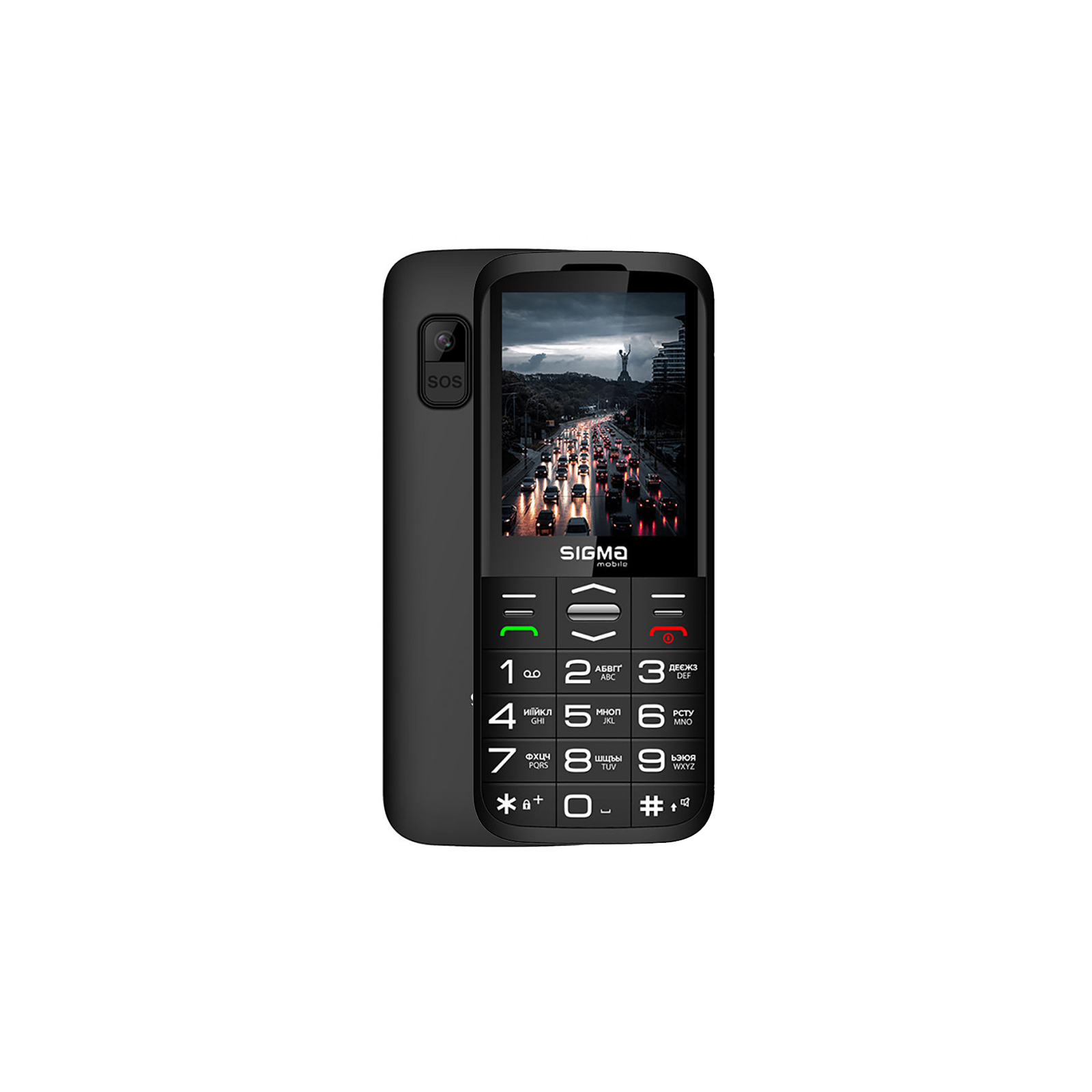 Мобильный телефон Sigma Comfort 50 Grace Type-C Red (4827798121825)