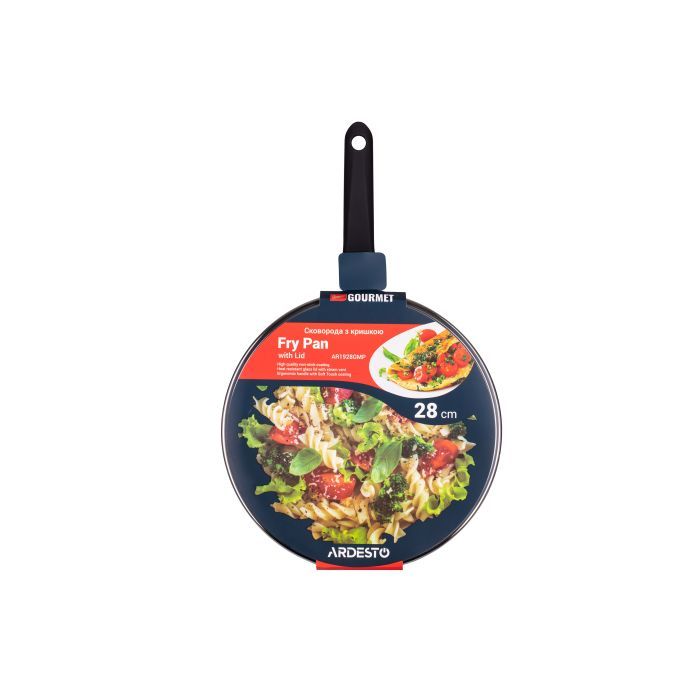 Сковорода Ardesto Gemini Gourmet Aosta с крышкой 26 см (AR1926GMP) изображение 4