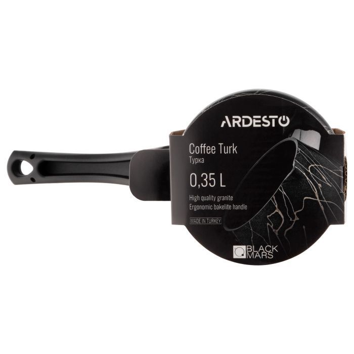 Турка Ardesto BLACK MARS граніт бакелітова ручка 0.25 (AR0825SG) зображення 12