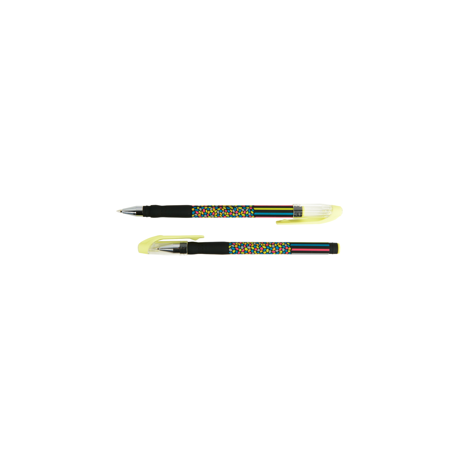 Ручка шариковая Axent Neon mosaic, синяя (AB1049-34-A) изображение 3