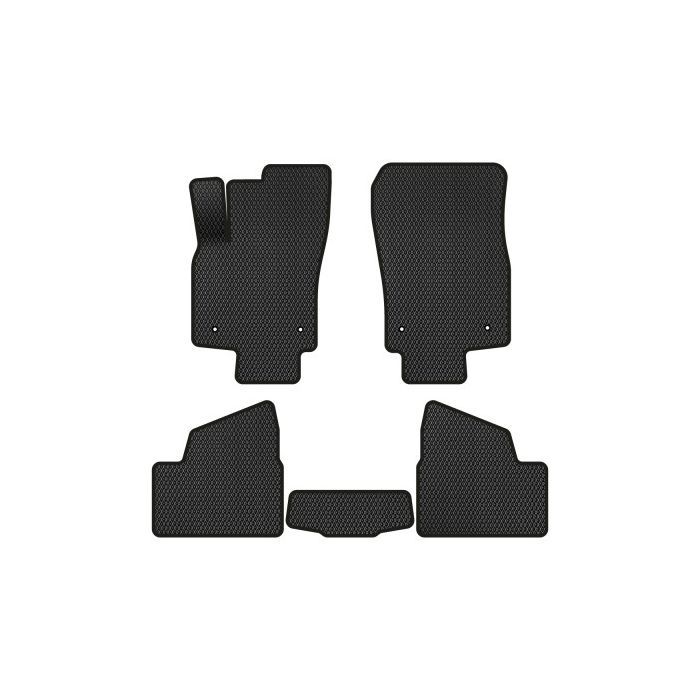Коврик в салон EVAtech Opel Astra (H) MT 2004-2007 3 покоління H (OL3582C5CP4RBB)