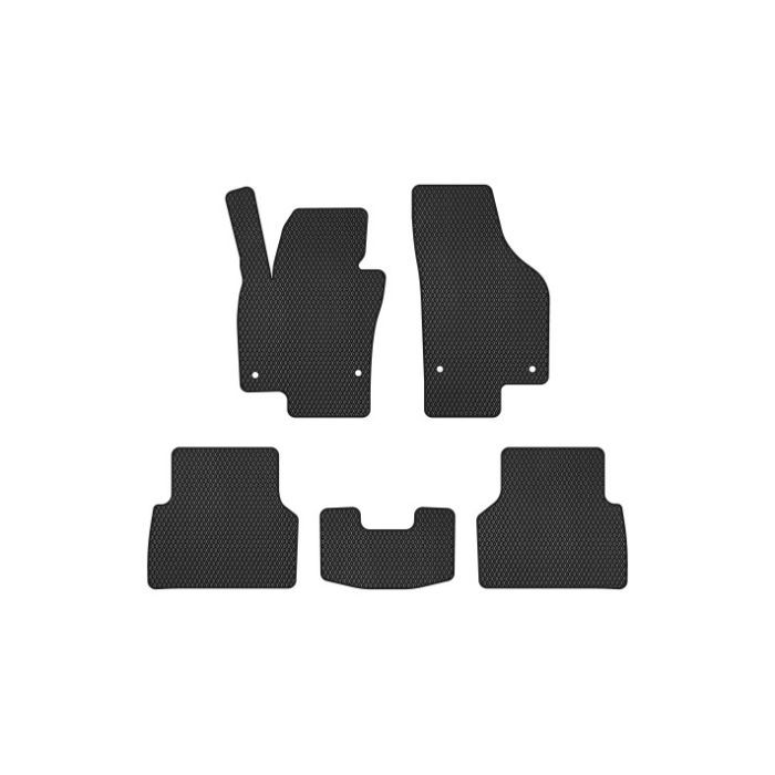 Килимок в салон EVAtech Volkswagen Tiguan (NF) AT 2007-2018 1 поколі (VW32872CL5AV4RBB)