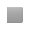 Накладна панель Ajax SideButton б/2-way димний