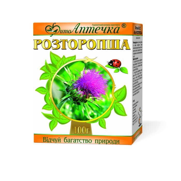 Травы Ключі здоров'я Фіточай 22 фіто розторопша 100г (4820072673249)