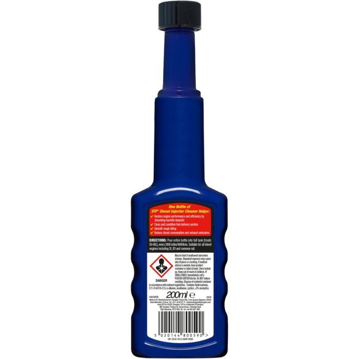 Автомобильный очиститель STP Diesel Injector Cleaner, 200мл (74373) изображение 2